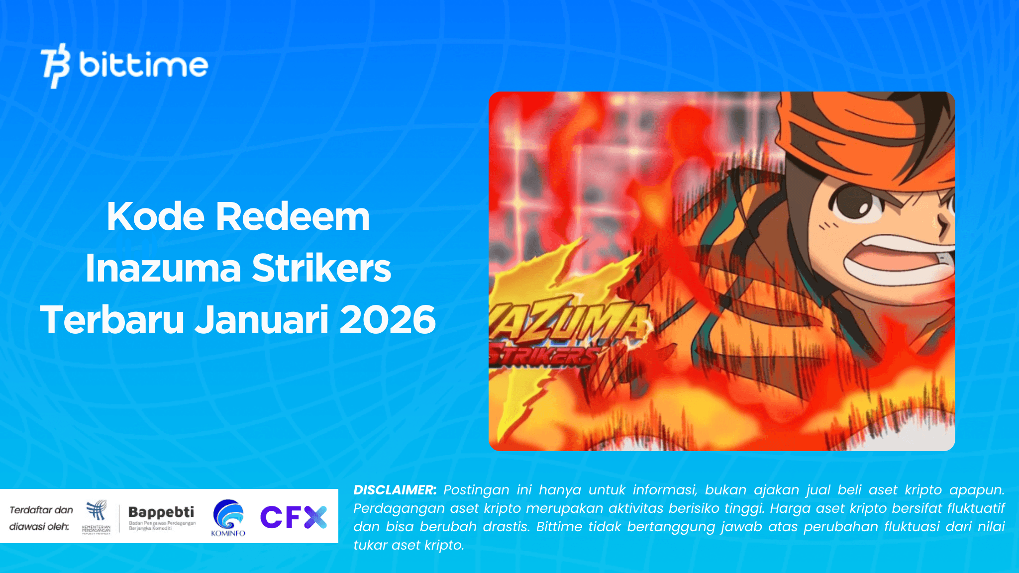 Kode Redeem Inazuma Strikers Terbaru Januari 2026
