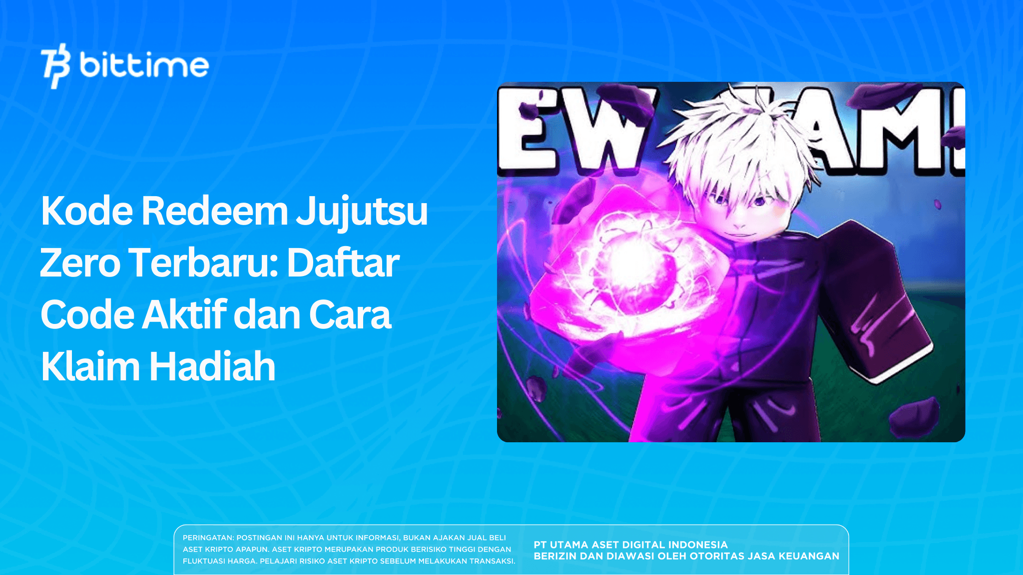 Kode Redeem Jujutsu Zero Terbaru: Daftar Code Aktif dan Cara Klaim Hadiah