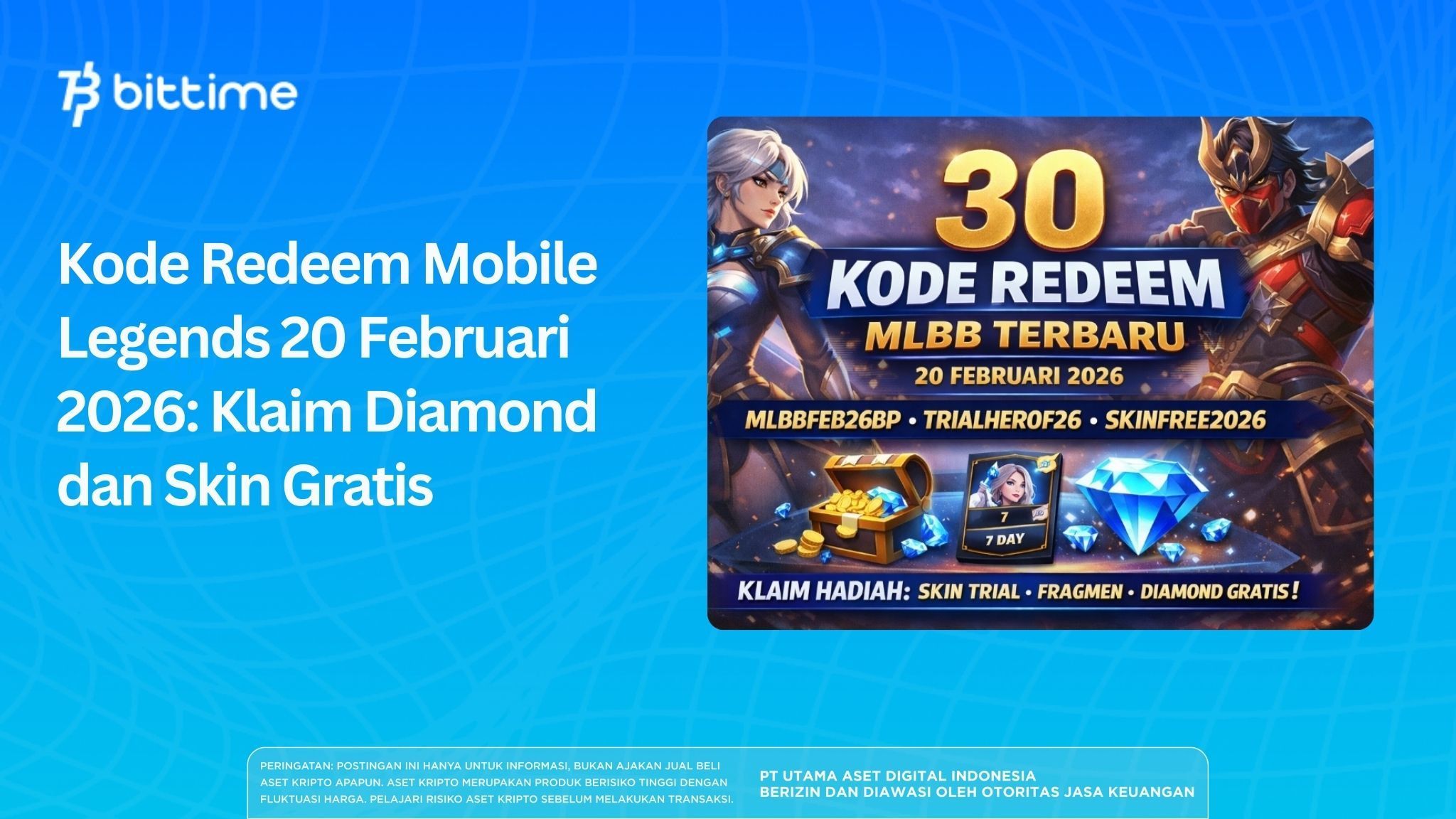 Mobile Legends Redeem Codes (20 February 2026): Claim Free Diamonds and Skins