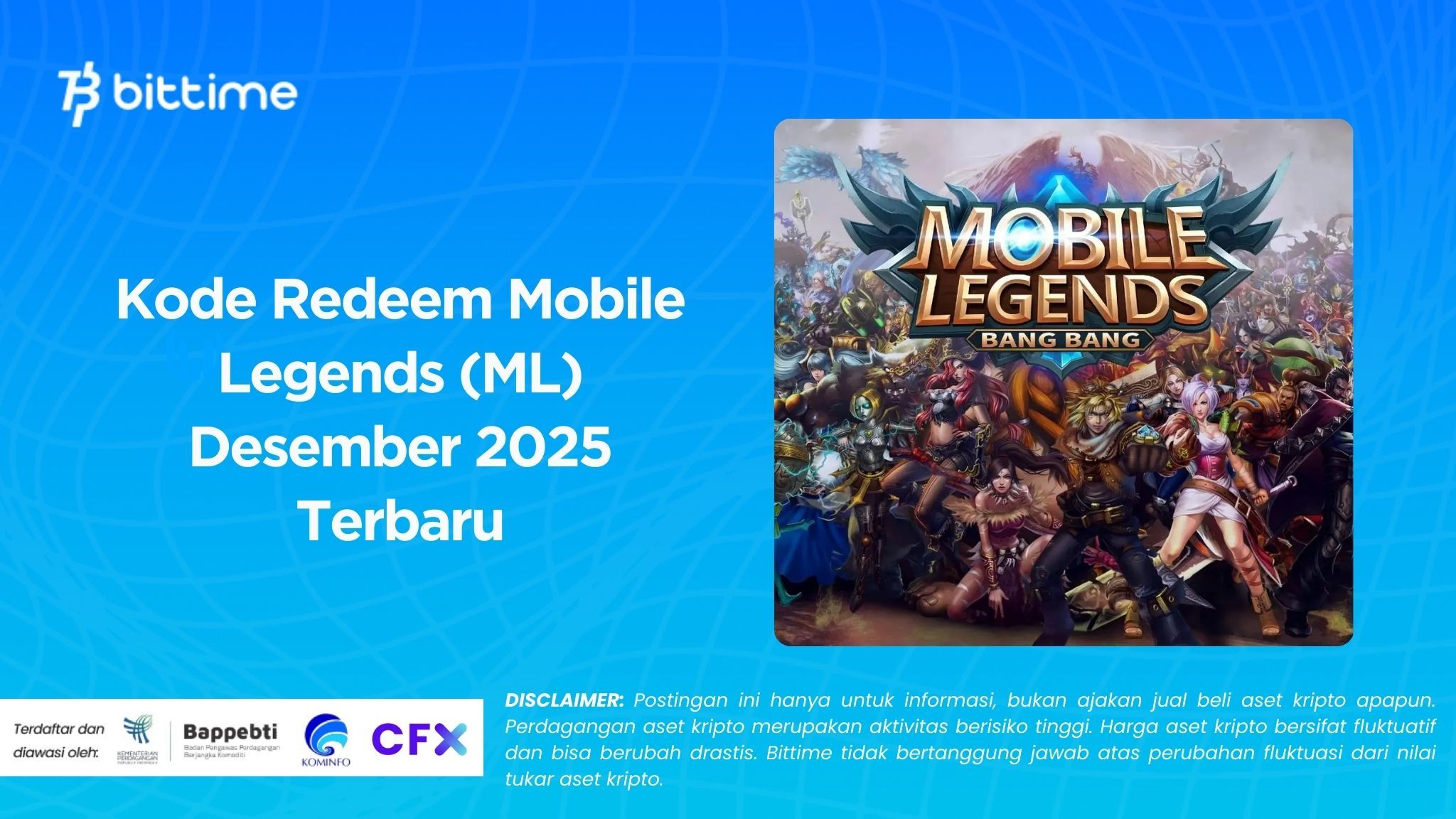 Kode Redeem Mobile Legends (ML) Desember 2025 Terbaru