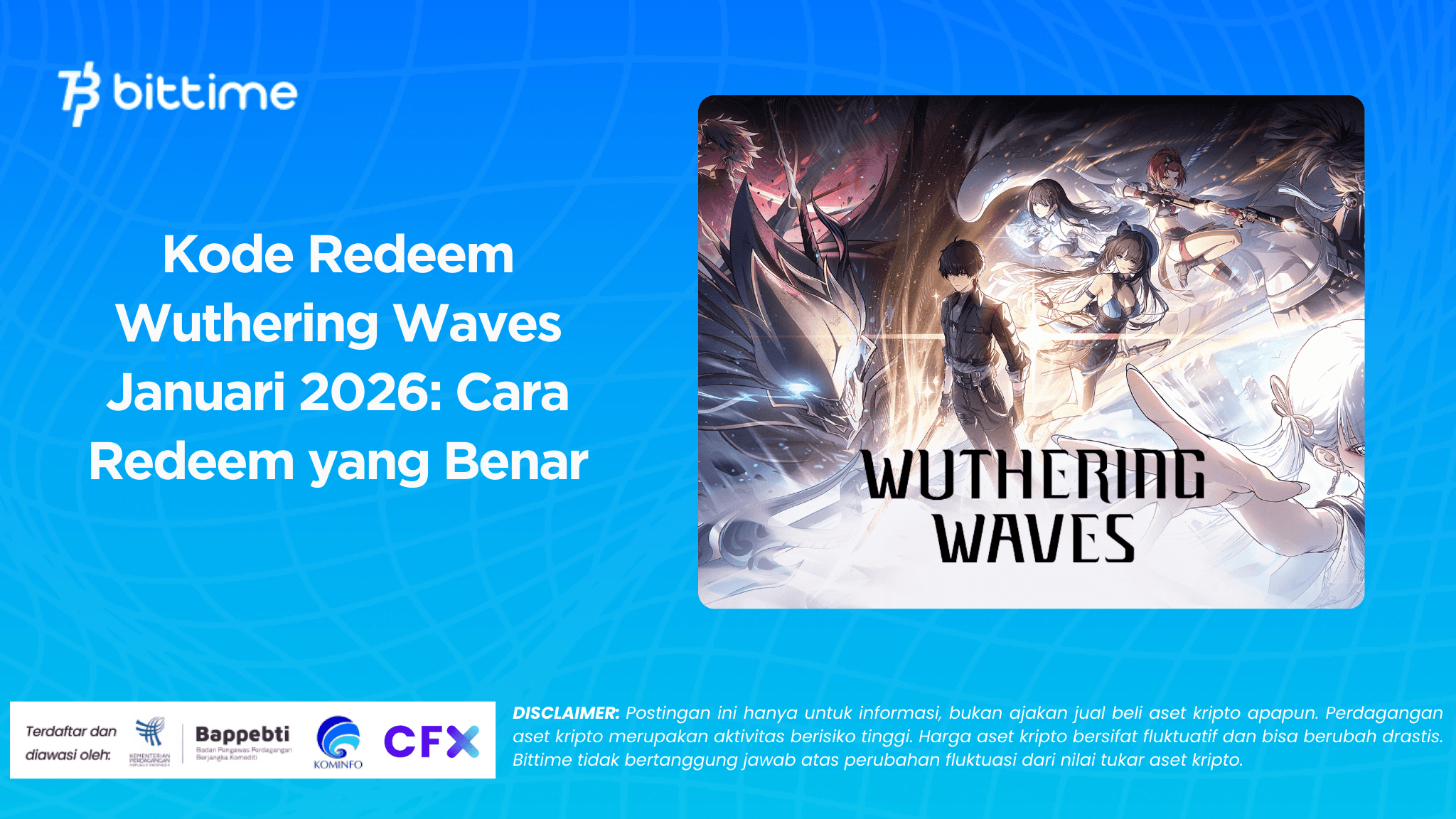 Wuthering Waves Redeem Code January 2026: How to Redeem Correctly