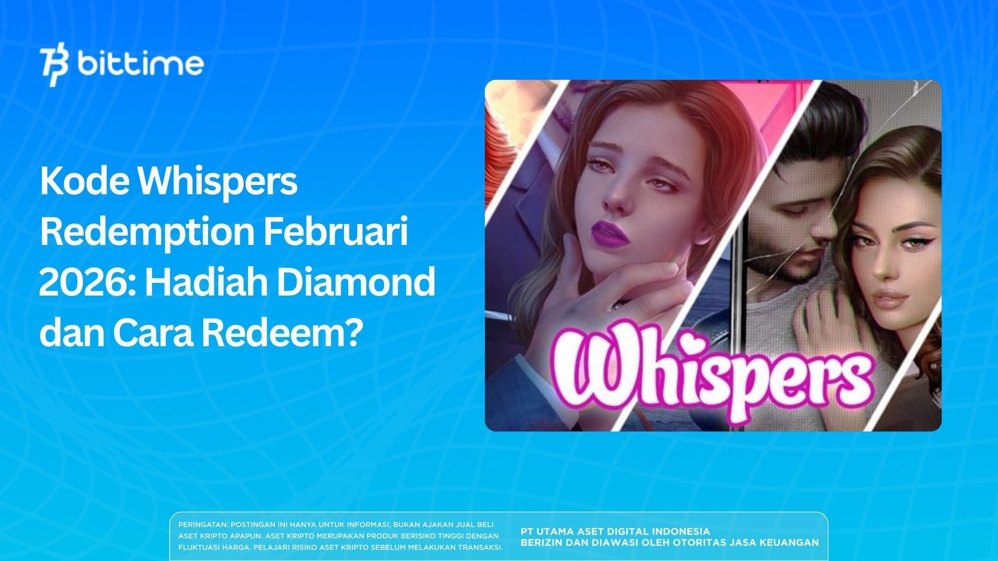 Kode Whispers Redemption Februari 2026: Hadiah Diamond dan Cara Redeem?