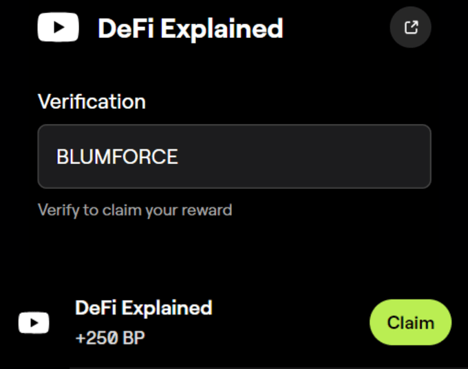 Kode YouTube Blum 19 Oktober