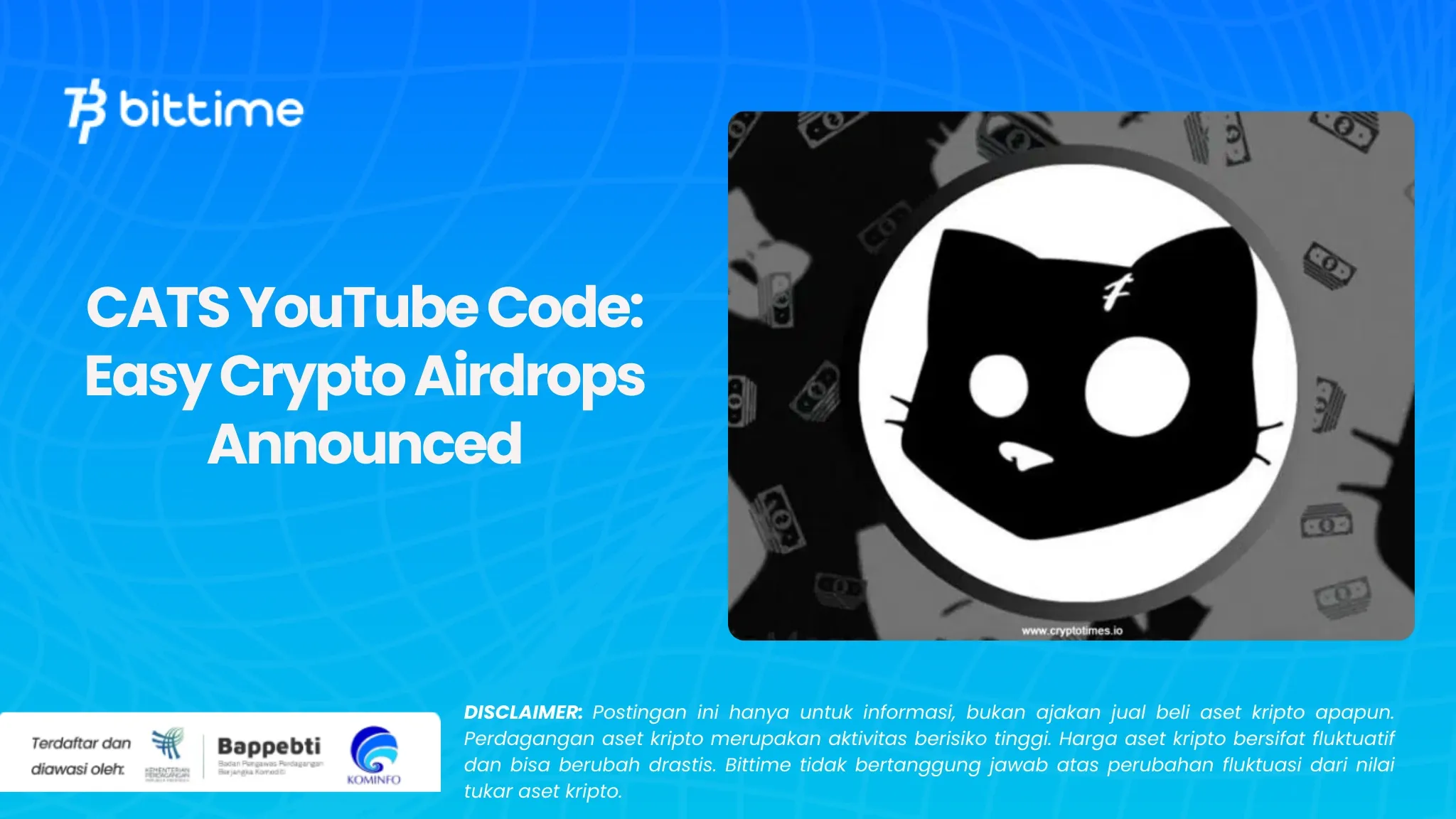 Kode YouTube CATS Easy Crypto Airdrops Diumumkan (1).webp