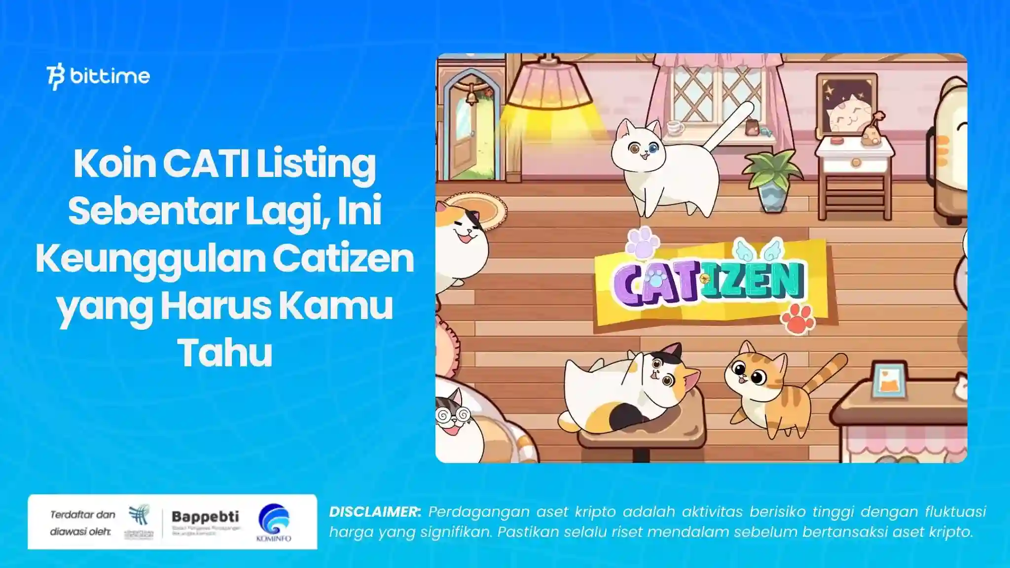 Koin CATI Listing Sebentar Lagi, Ini Keunggulan Catizen yang Harus Kamu Tahu