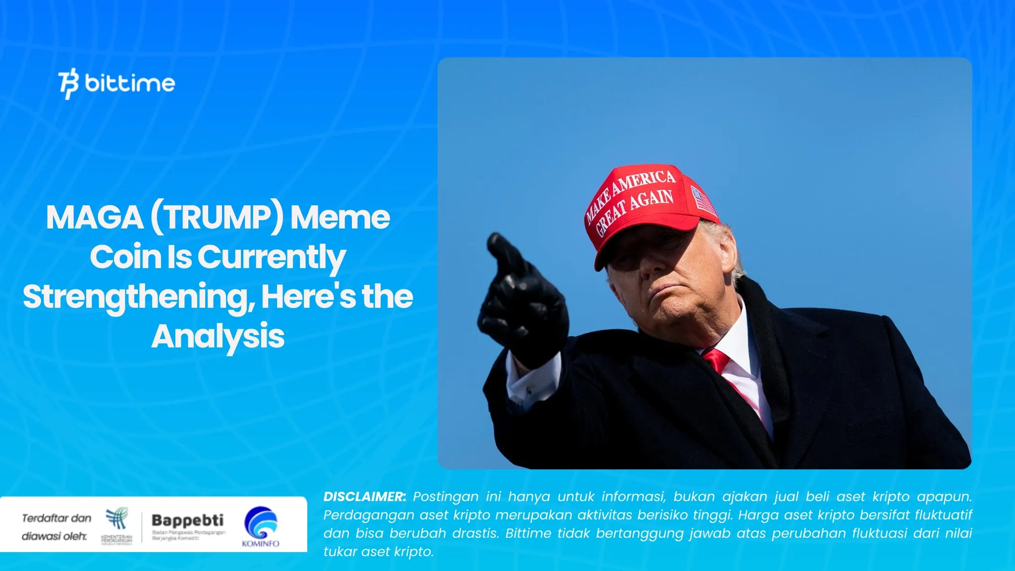 Koin Meme MAGA (TRUMP) Saat Ini Menguat