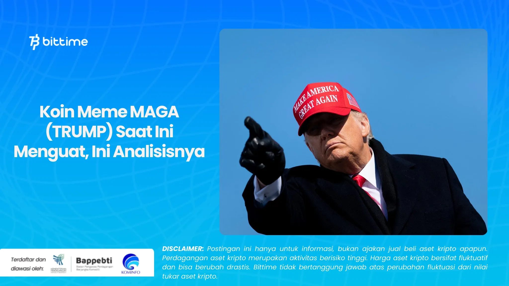 Koin Meme MAGA (TRUMP) Saat Ini Menguat