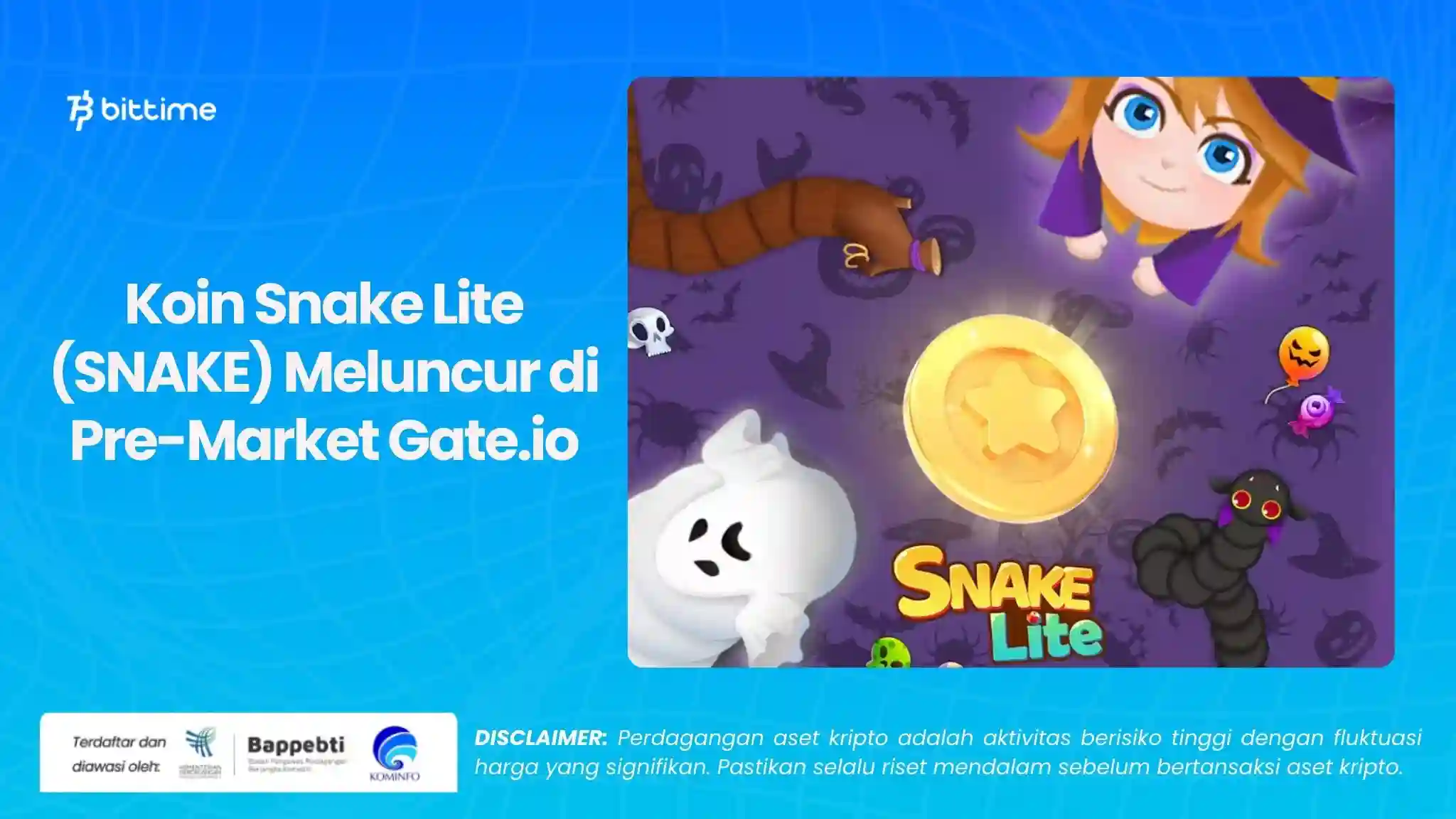 Koin Snake Lite (SNAKE) Meluncur di Pre-Market Gate.io.webp