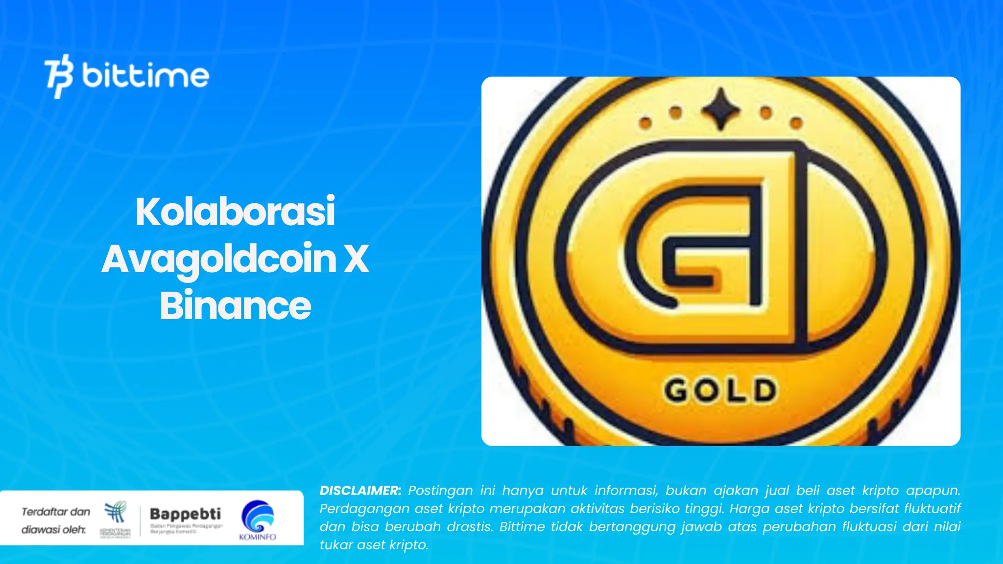 Kolaborasi Avagoldcoin X Binance