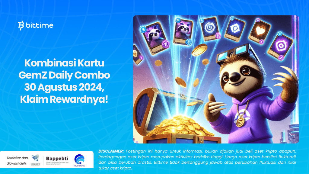 Kombinasi Kartu GemZ Daily Combo 30 Agustus 2024, Klaim Rewardnya!