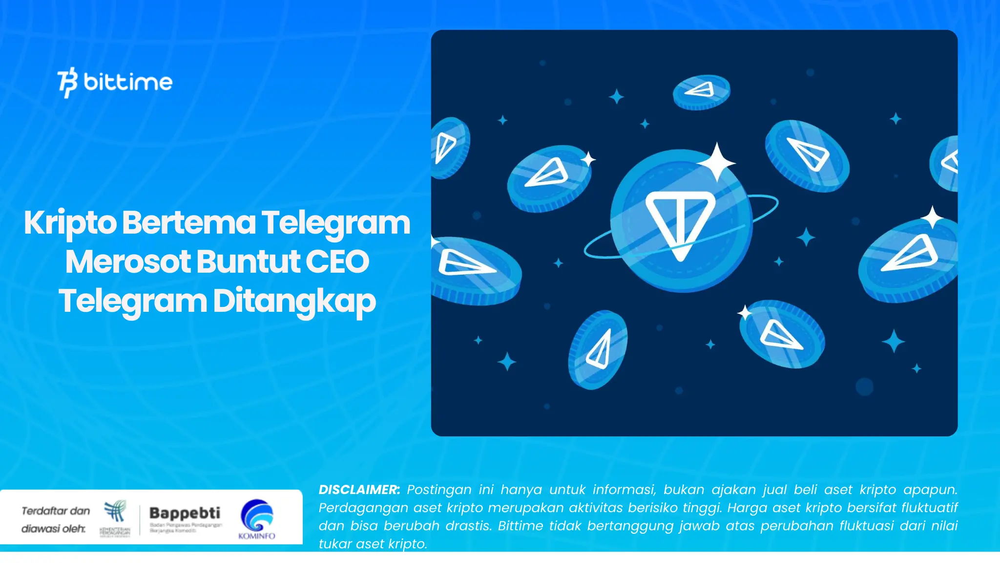 Kripto Bertema Telegram Merosot Buntut CEO Telegram Ditangkap.webp