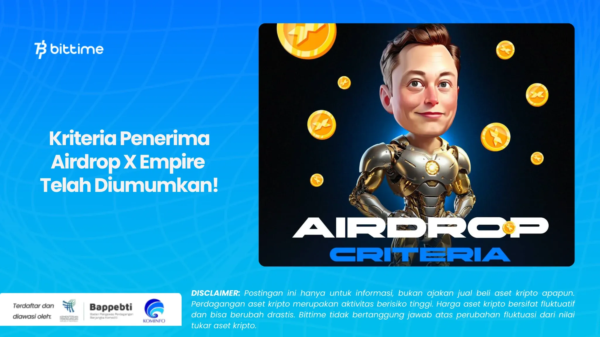 Kriteria Penerima Airdrop X Empire