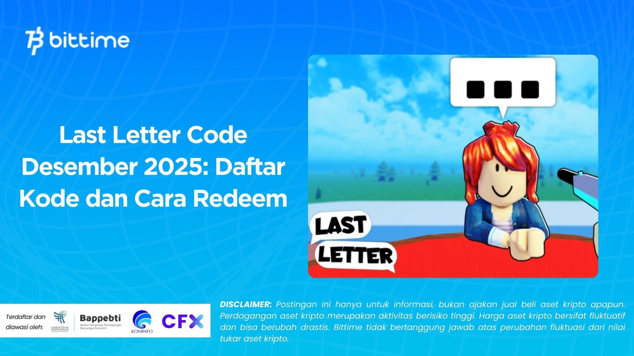 Last Letter Code December 2025: Code List and How to Redeem