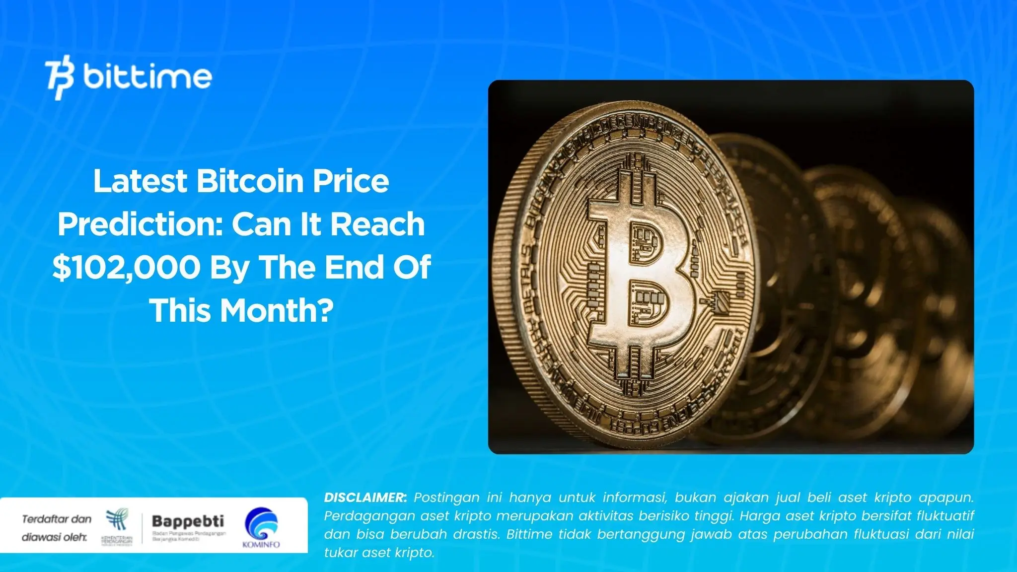 Latest Bitcoin Price Prediction: Can It Reach $102,000 By The End Of This Month?