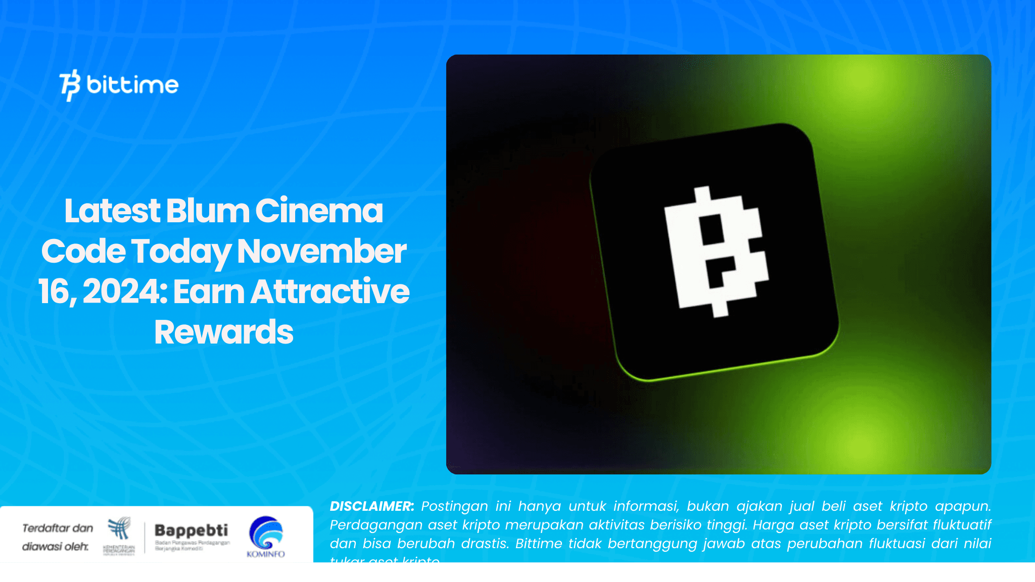 Latest Blum Cinema Code Today November 16, 2024 Earn Attractive Rewards.png