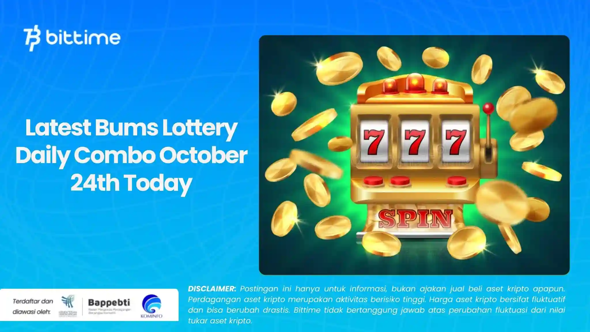 Latest Bums Lottery Daily Combo October 24th Today.webp