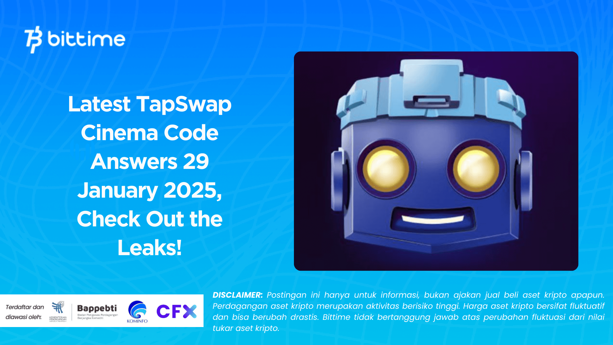 Latest TapSwap Cinema Code Answers 29 January 2025, Check Out the Leaks!