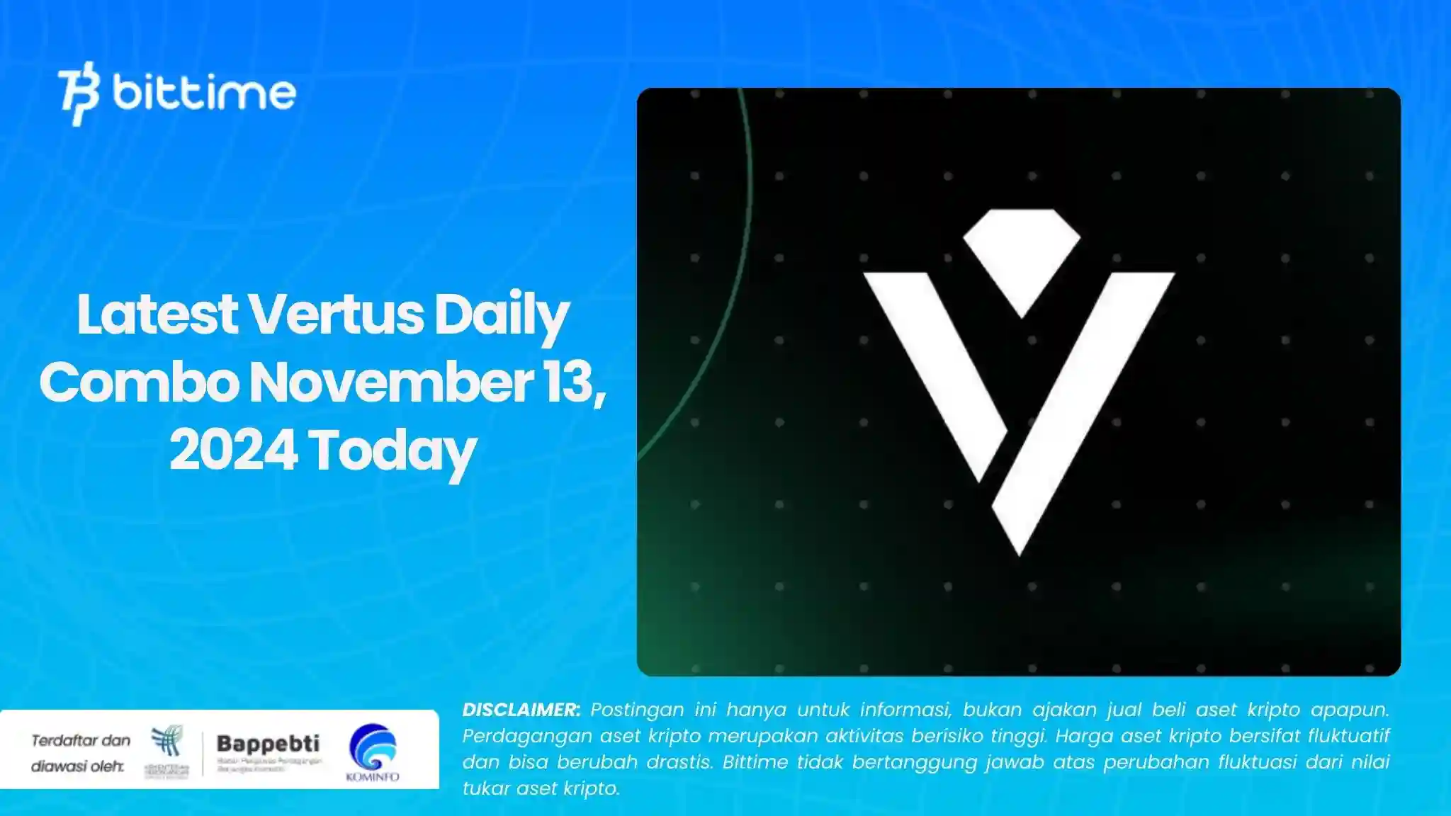 Latest Vertus Daily Combo November 13, 2024 Today.webp