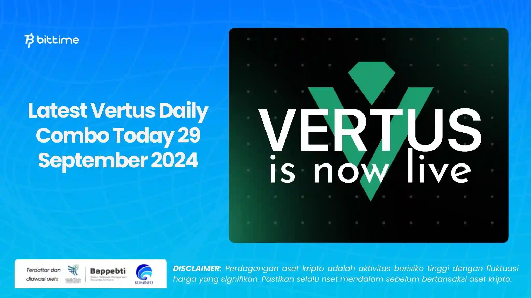 Latest Vertus Daily Combo Today 29 September 2024.webp