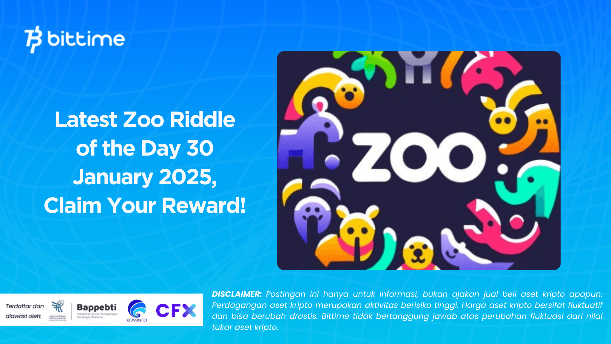 Latest Zoo Riddle of the Day 30 January 2025, Claim Your Reward!