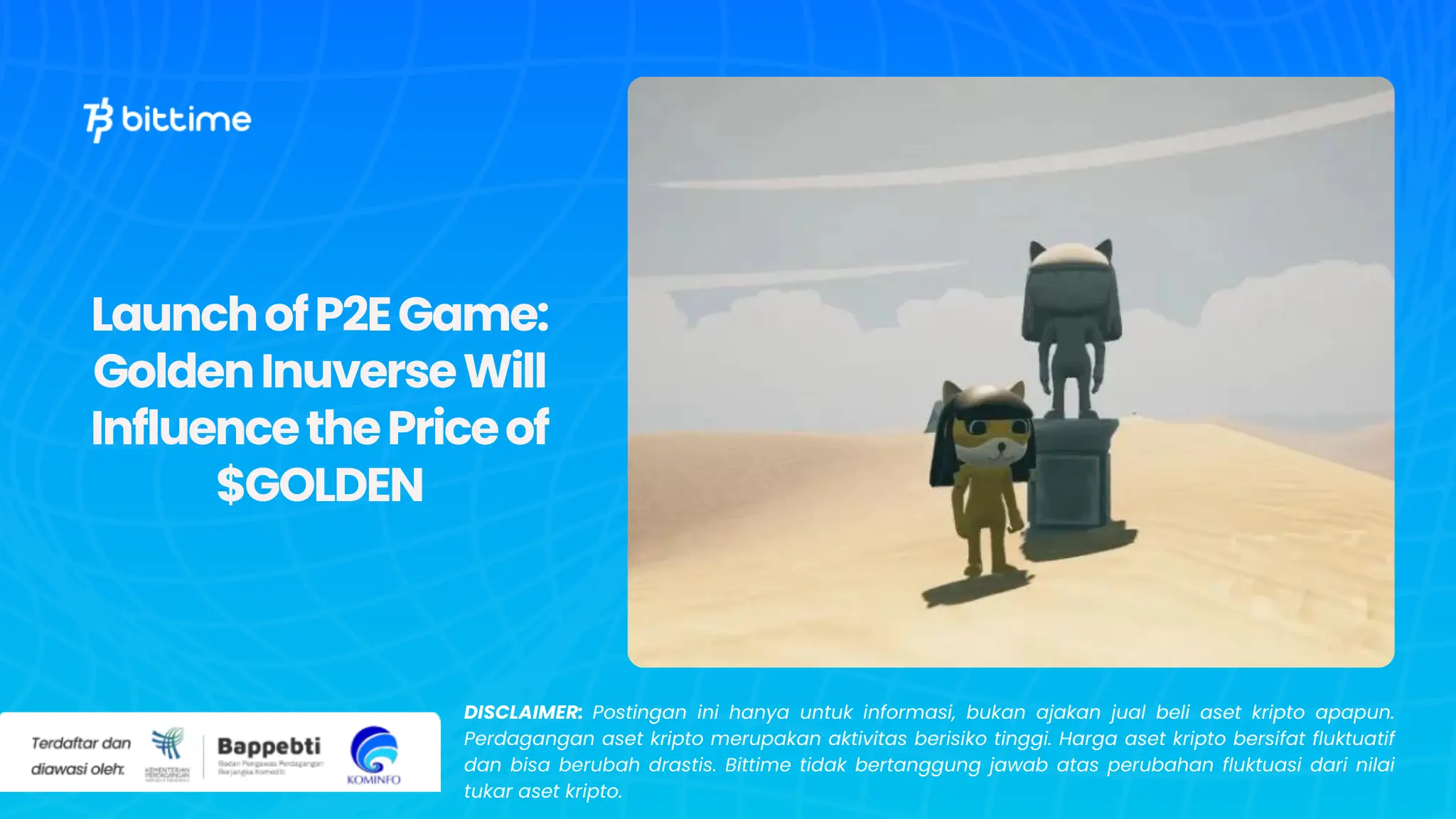 Launch of P2E Game: Golden Inuverse Will Influence the Price of $GOLDEN
