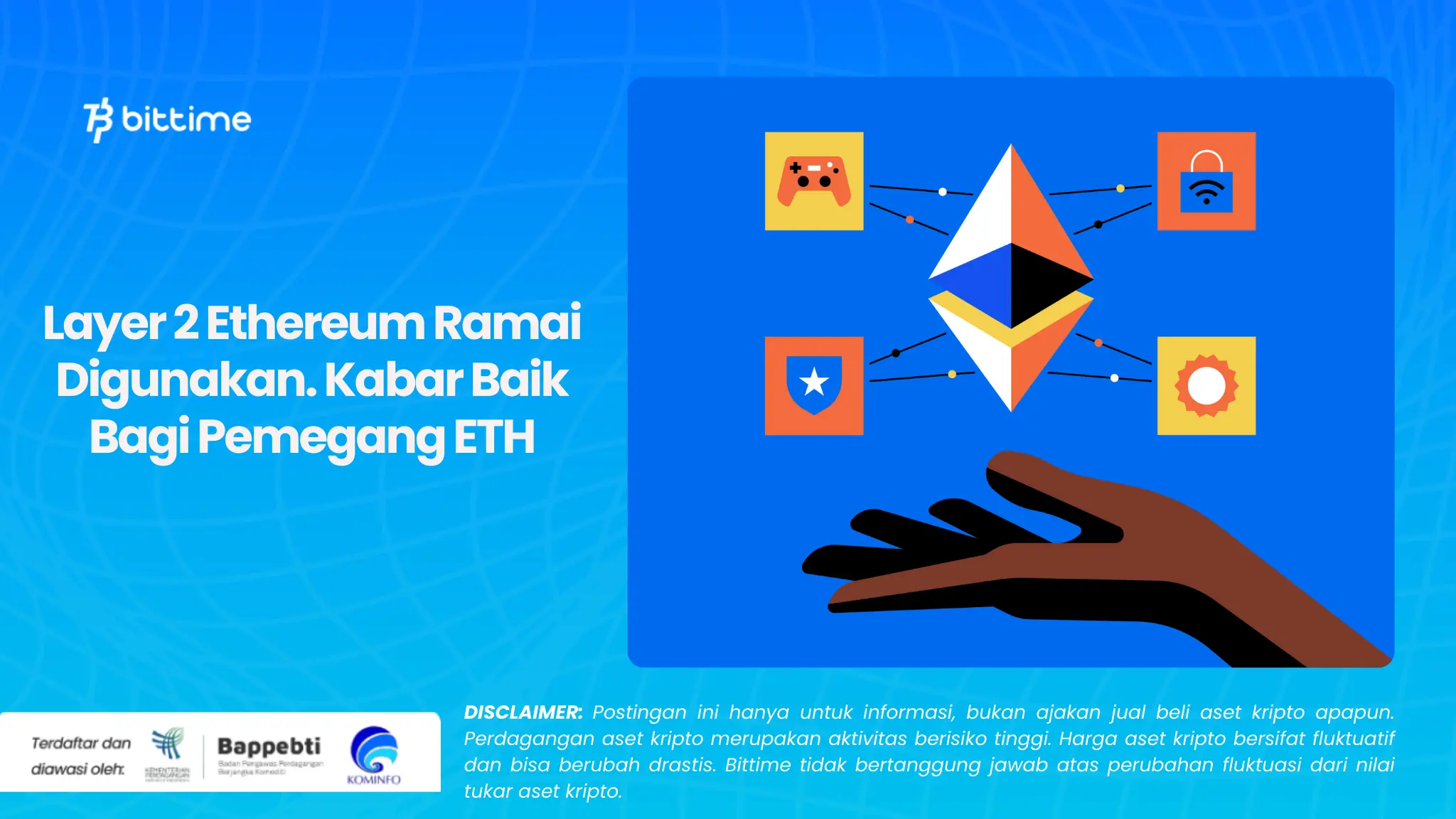 Layer 2 Ethereum Ramai Digunakan, Kabar Baik Bagi Pemegang ETH