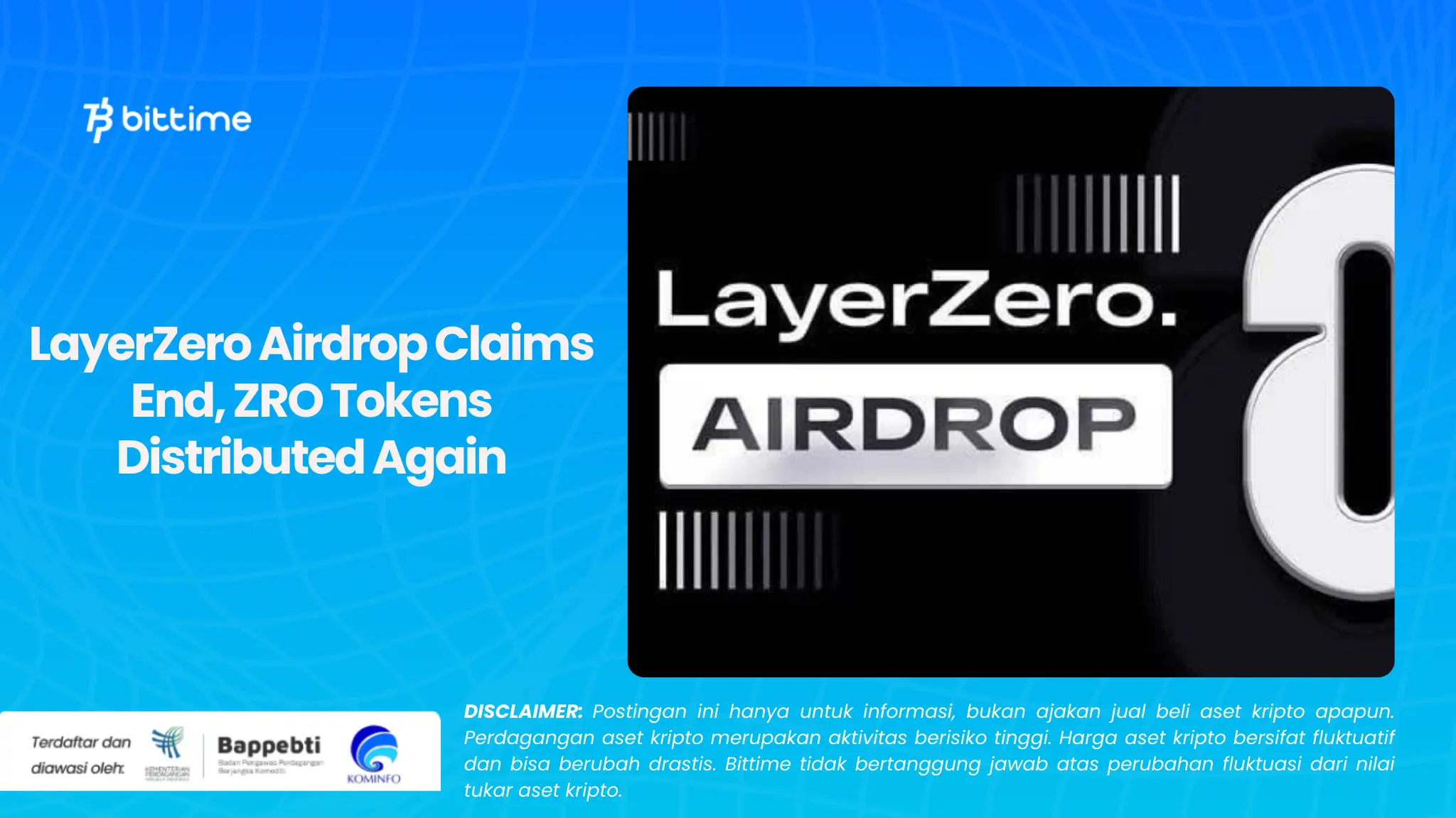 LayerZero Airdrop Claims End, ZRO Tokens Distributed Again