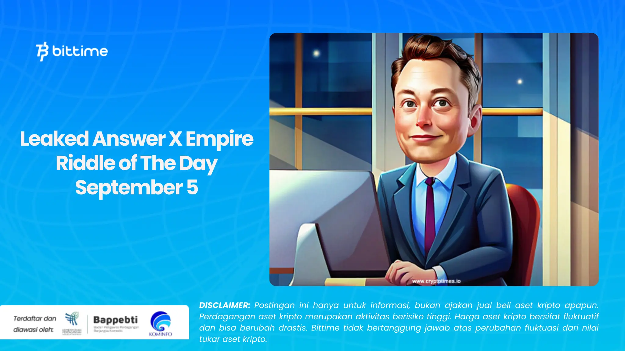 Leaked Answer X Empire Riddle of The Day September 5.webp