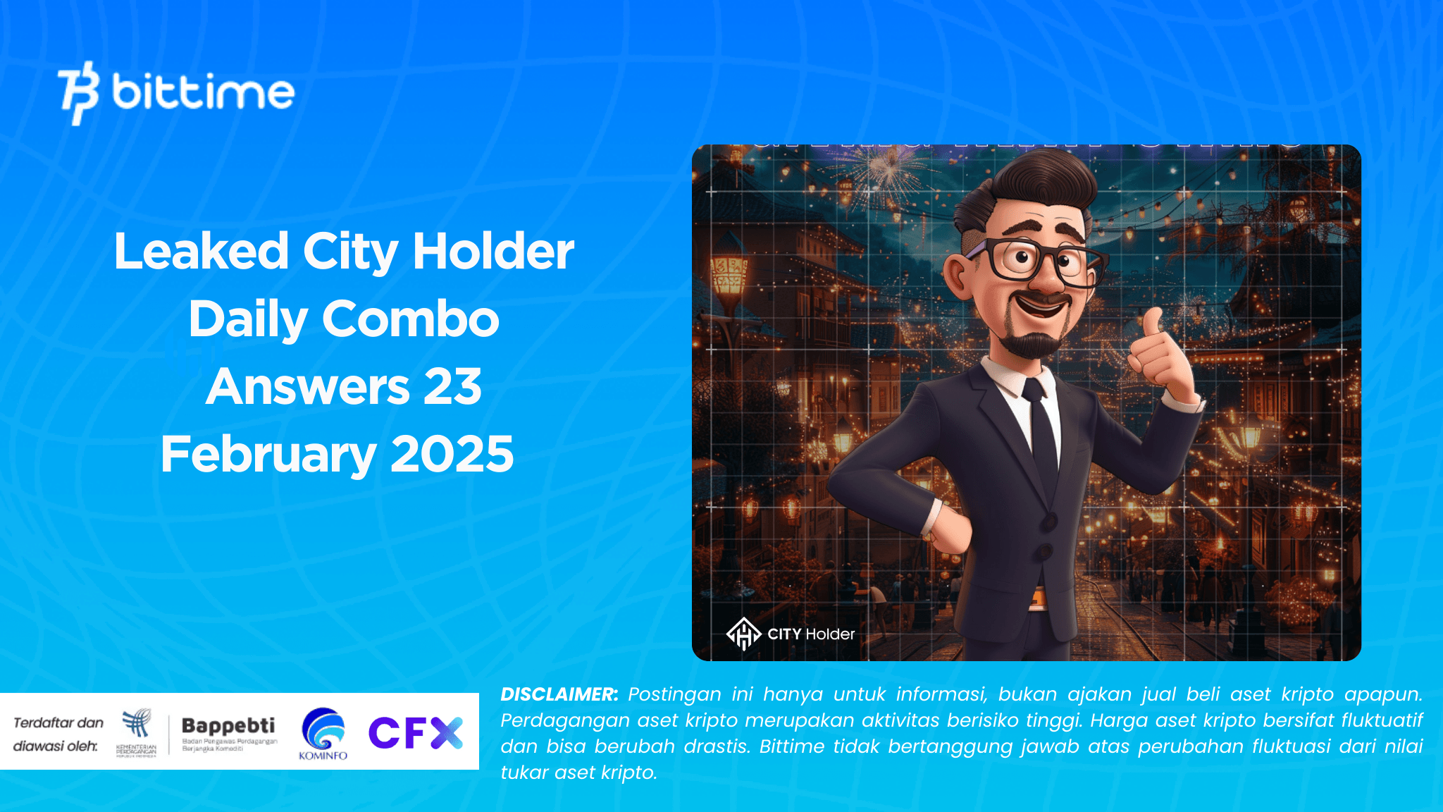 Leaked City Holder Daily Combo Answers 23 February 2025 .png