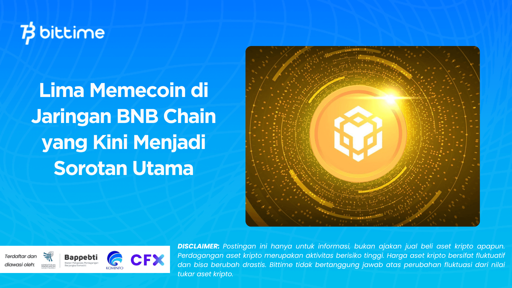 Lima Memecoin di Jaringan BNB Chain yang Kini Menjadi Sorotan Utama