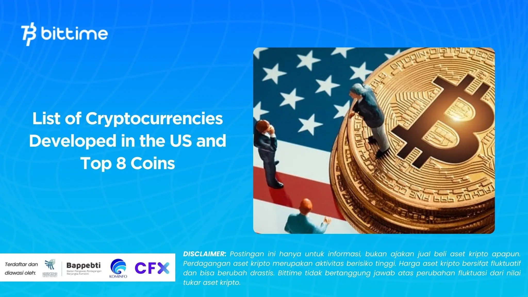 List of Cryptocurrencies Developed in the US and Top 8 Coins.