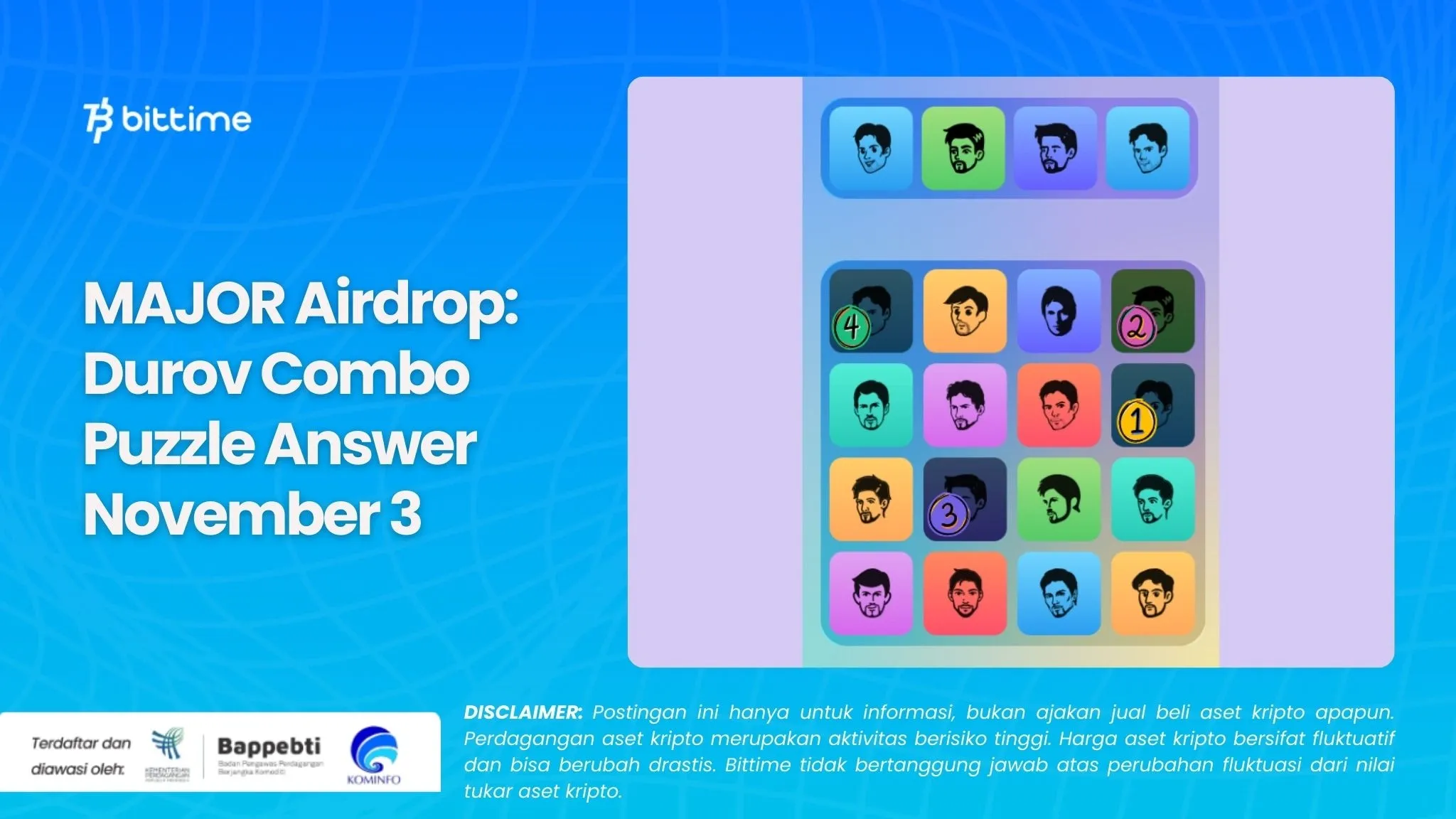 MAJOR Airdrop Durov Combo Puzzle Answer November 3.webp