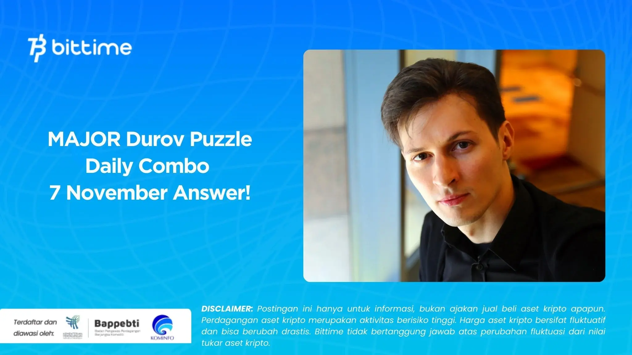 MAJOR Durov Puzzle Daily Combo 7 November Answer!.webp