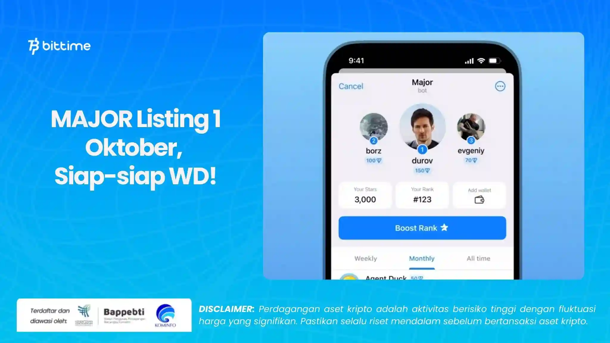 MAJOR Listing 1 Oktober, Siap-siap WD!.webp