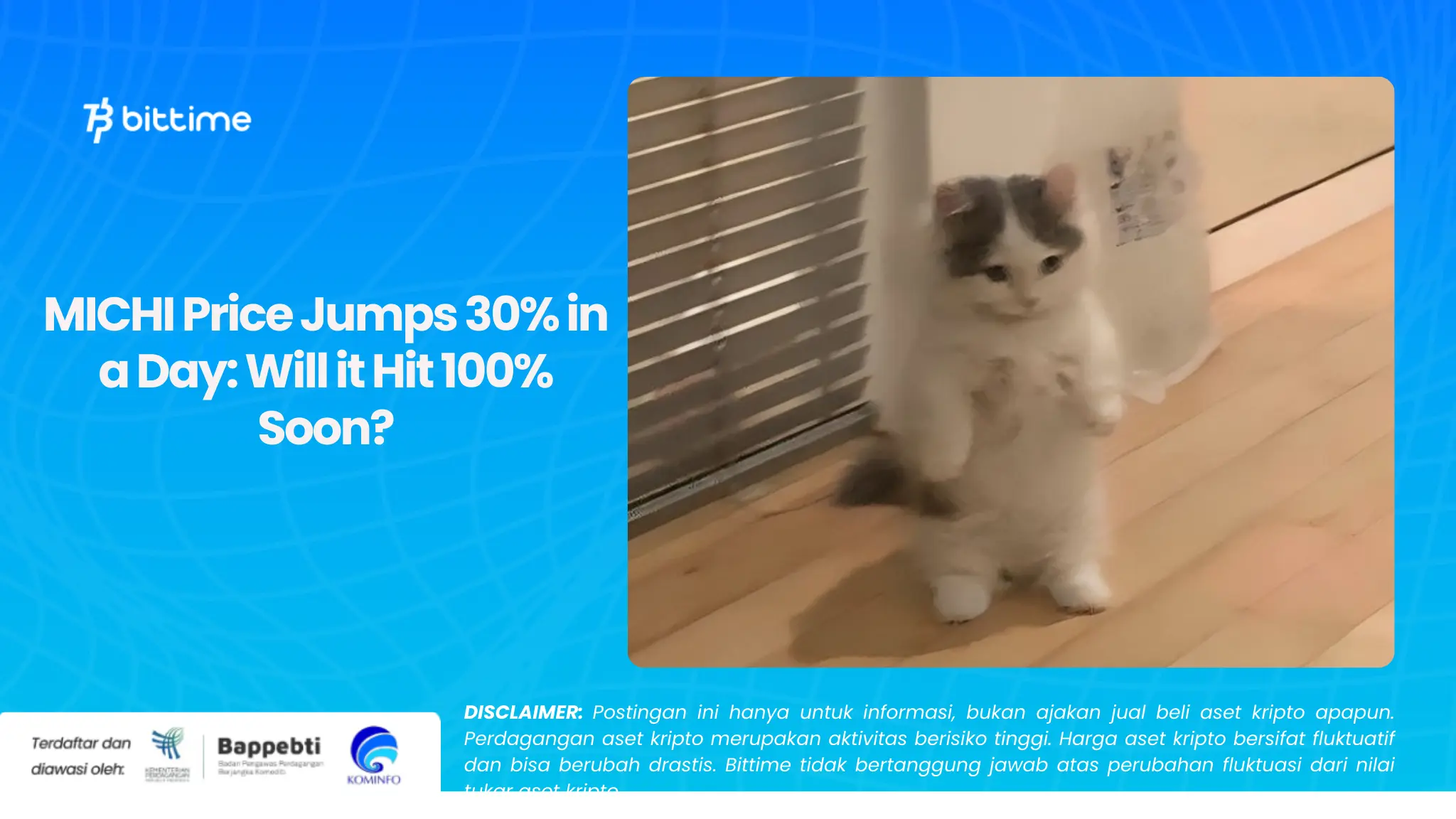 MICHI Price Jumps 30% in a Day: Will it Hit 100% Soon?