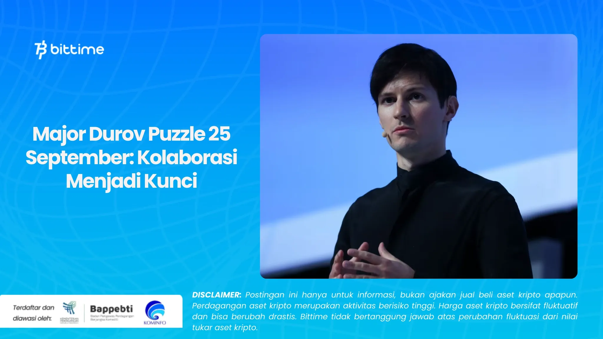 Major Durov Puzzle 25 September Kolaborasi Menjadi Kunci.webp