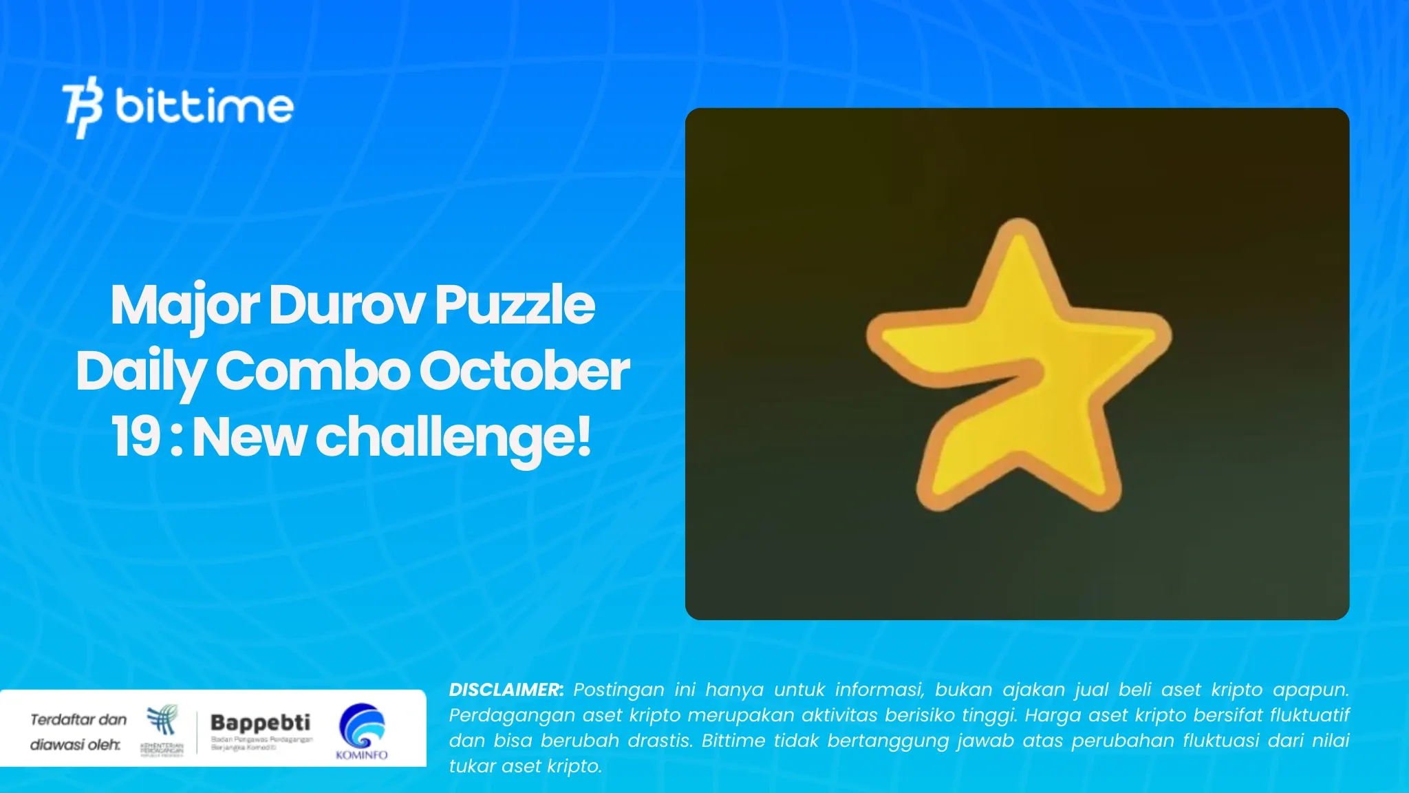 Major Durov Puzzle Daily Combo 19 Oktober  Tantangan baru! (1).webp