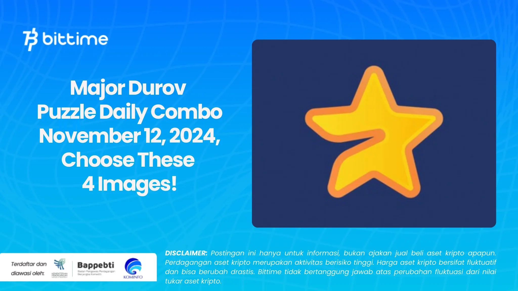 Major Durov Puzzle Daily Combo November 12, 2024