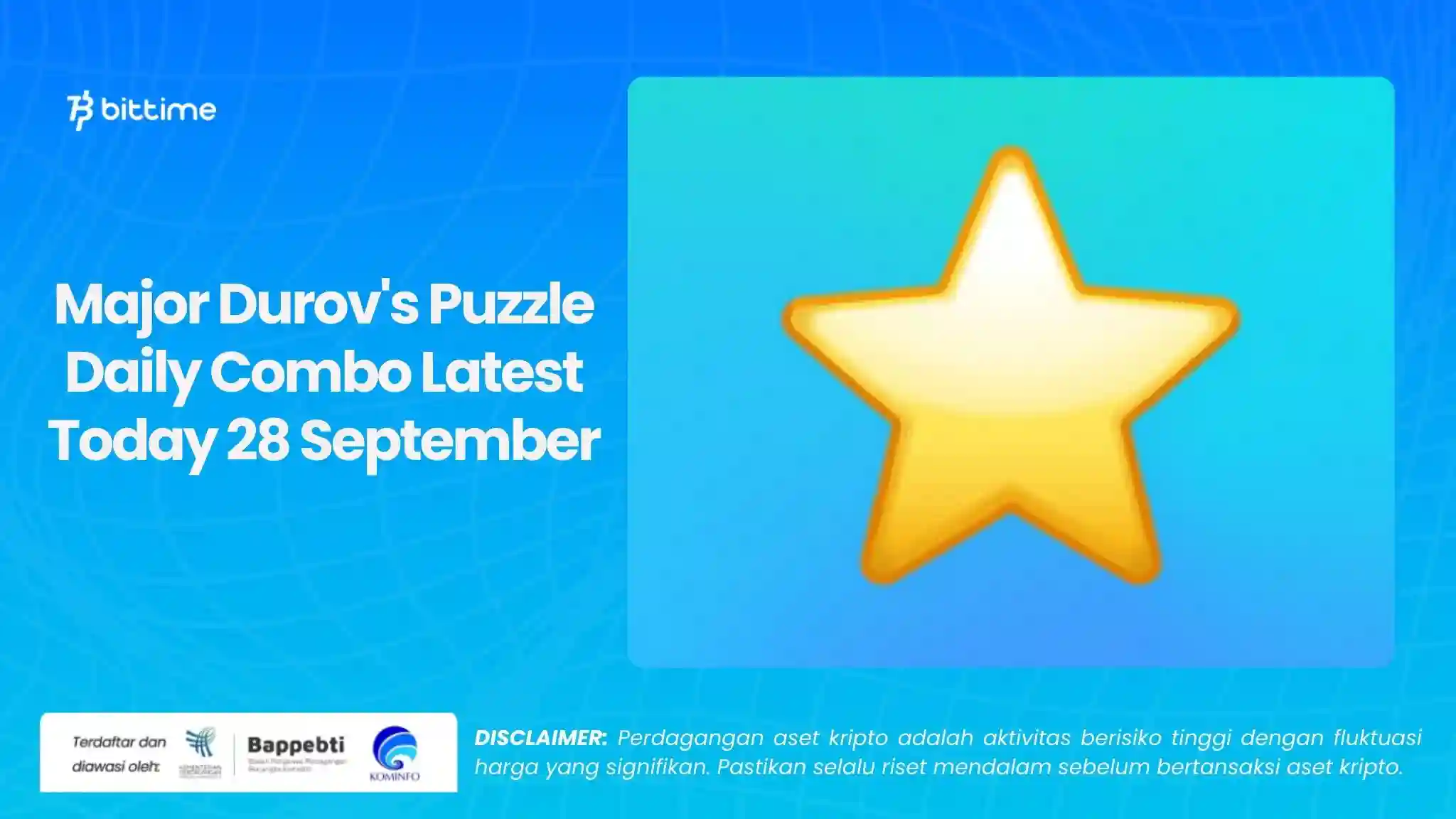 Major Durov's Puzzle Daily Combo Latest Today 28 September.webp