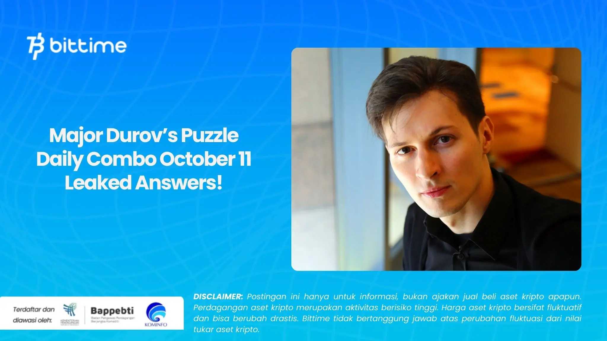 Major Durov’s Puzzle Daily Combo October 11 Leaked Answers!.webp