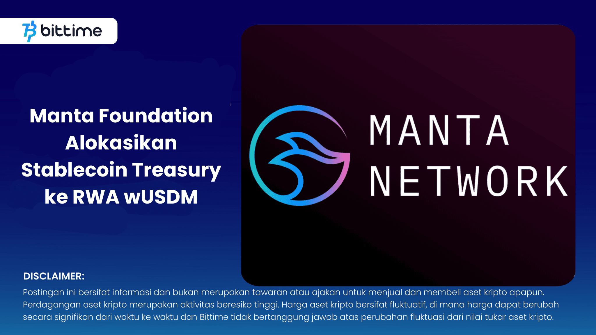 Manta Foundation Alokasikan Stablecoin Treasury ke RWA