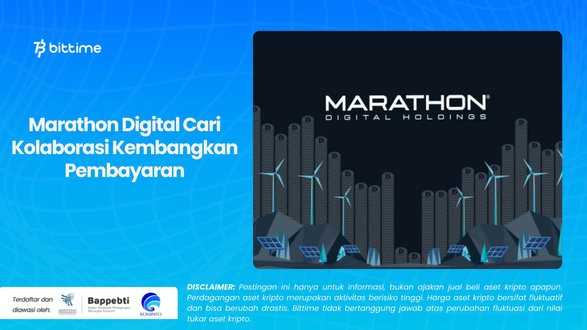 Marathon Digital Cari Kolaborasi Kembangkan Pembayaran