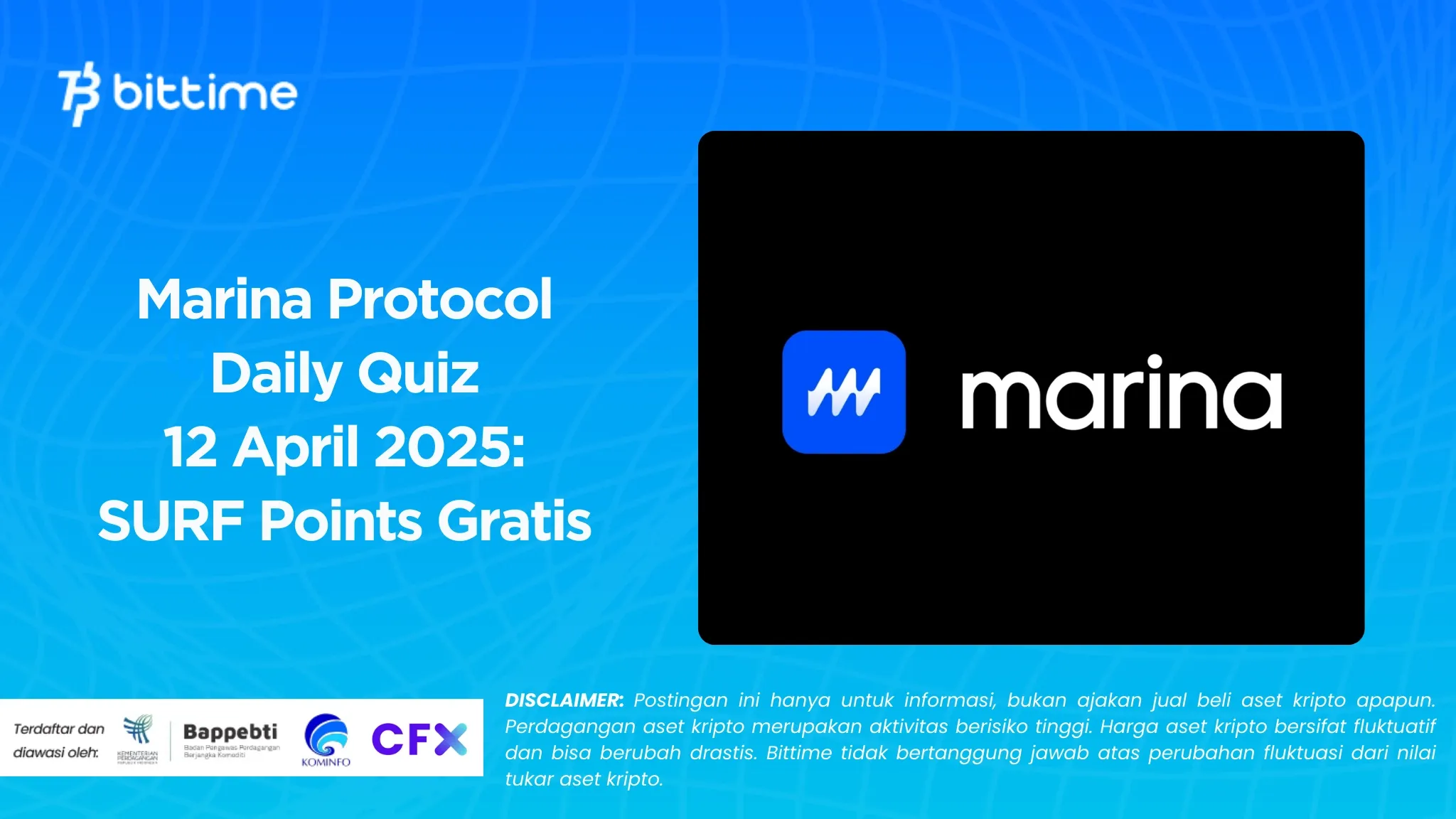 Marina Protocol Daily Quiz 12 April 2025