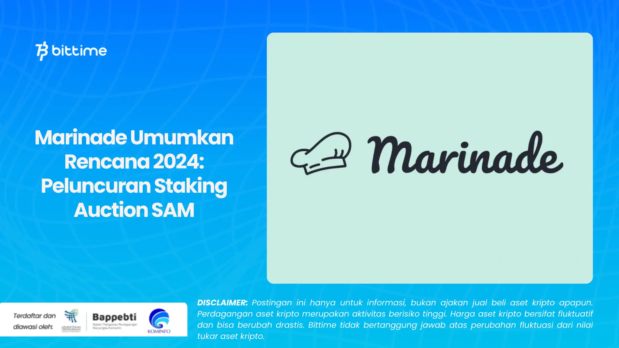 Marinade Umumkan Rencana 2024 Peluncuran Staking Auction SAM.webp