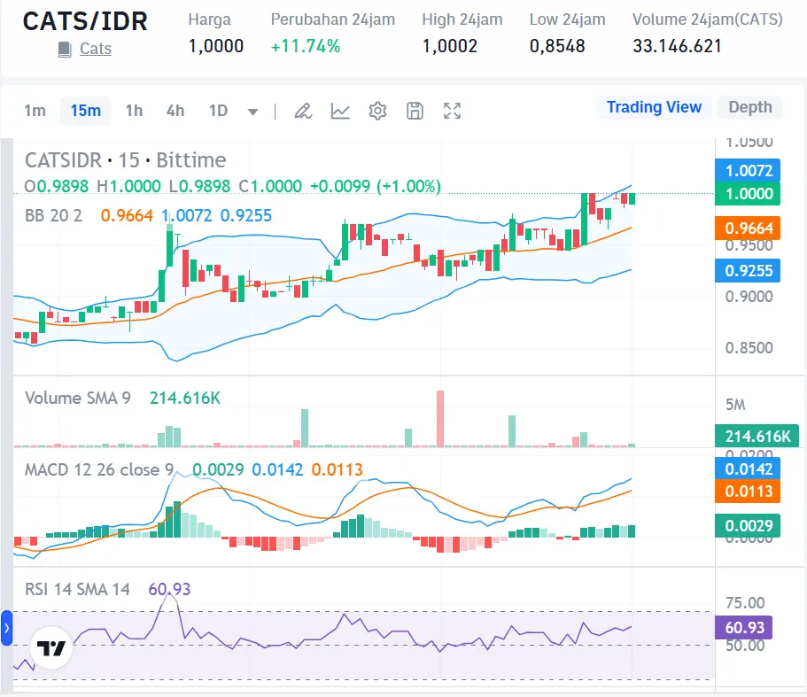 Market Crypto Hari Ini 22 Oktober 2024