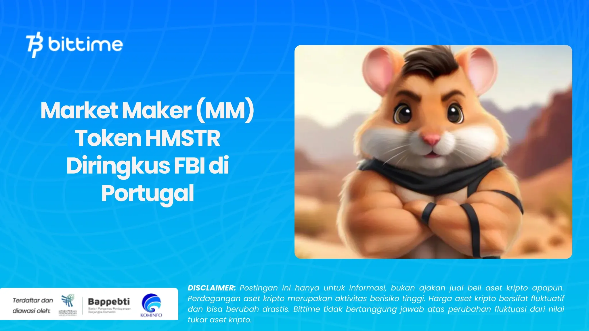 Market Maker (MM) Token HMSTR Diringkus FBI di Portugal