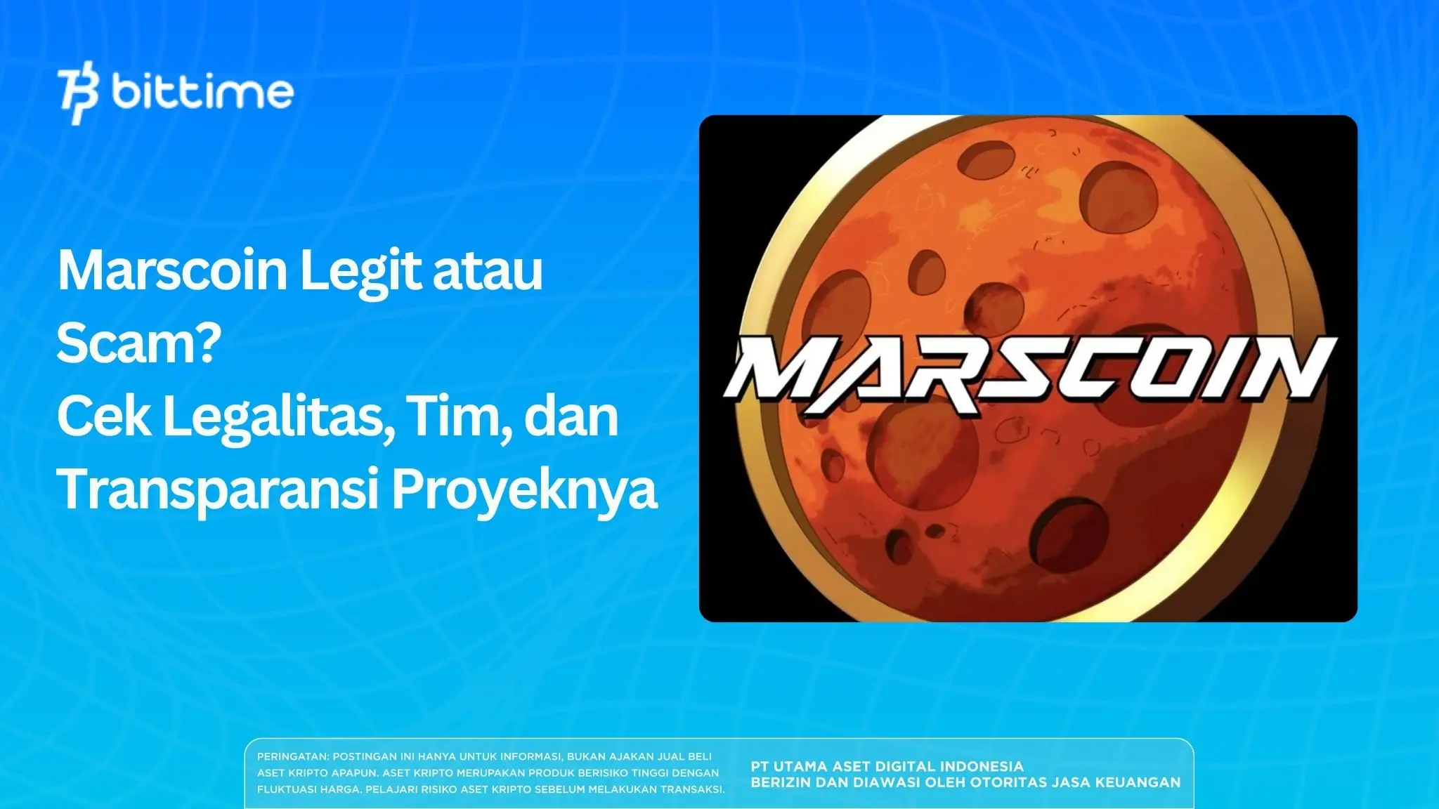 Marscoin Legit atau Scam? Cek Legalitas, Tim, dan Transparansi