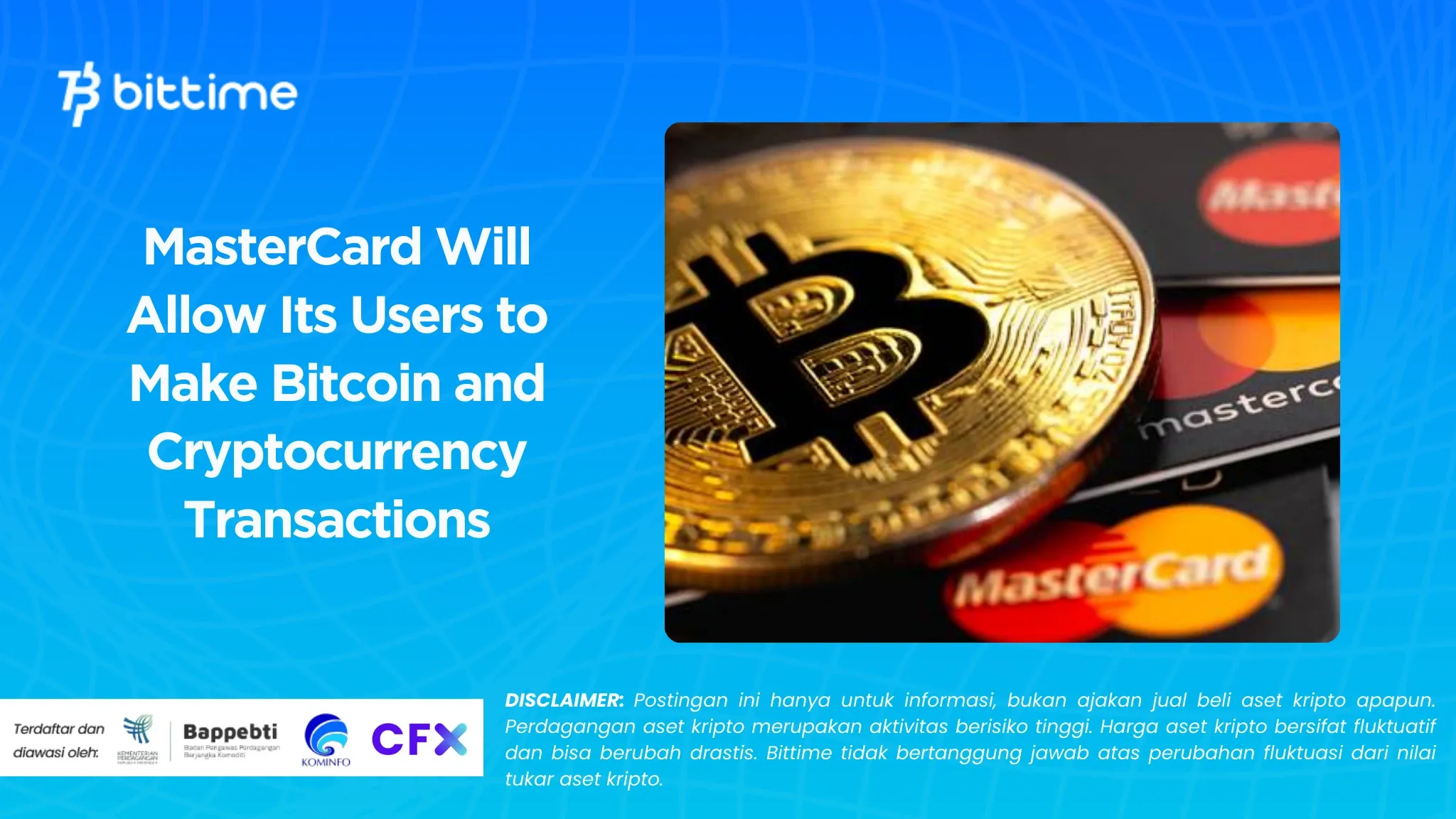 MasterCard Will Allow Its Users to Make Bitcoin and Cryptocurrency Transactions
