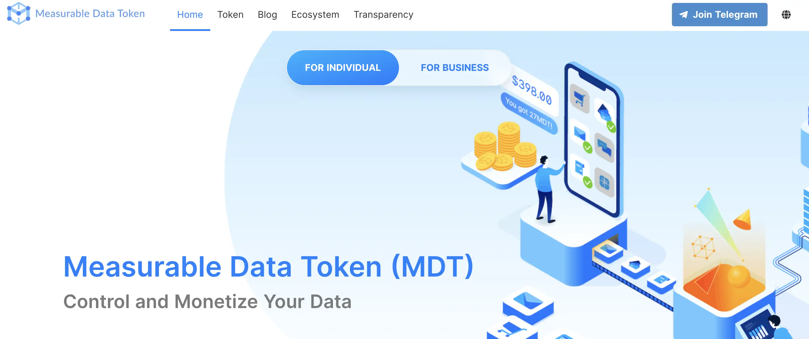 Measurable Data Token (MDT) Apa Itu, Cara Kerja, dan Harga Hari Ini - home.webp