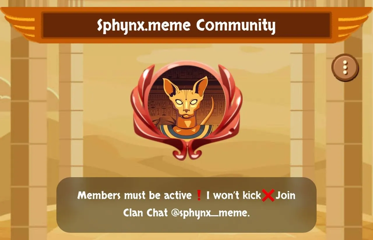 Membangun Komunitas Anda Sendiri Cara Membuat Klan di Sphynx.meme 3.webp